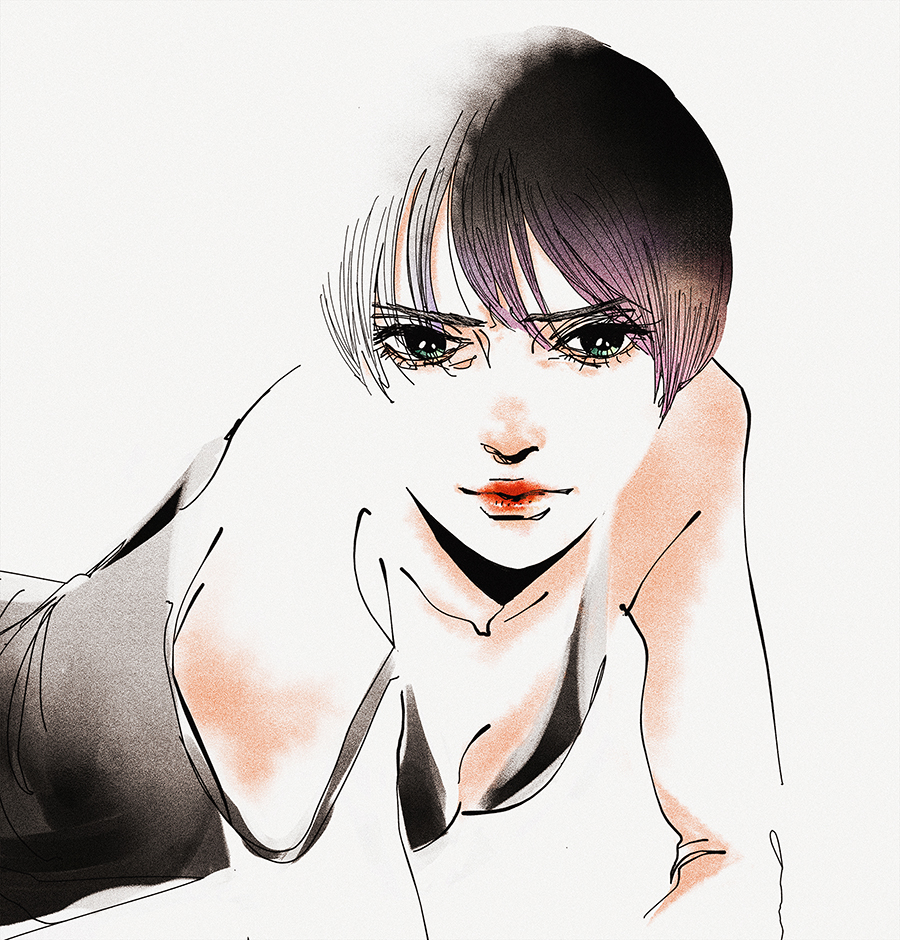デジタルアート作品 その目が捉えるもの そとこ Digaro Digital Art Gallery